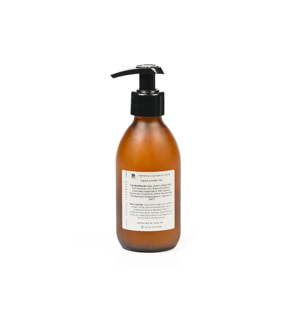 Papaya & 7% Glycolic Acid Face Cleanser